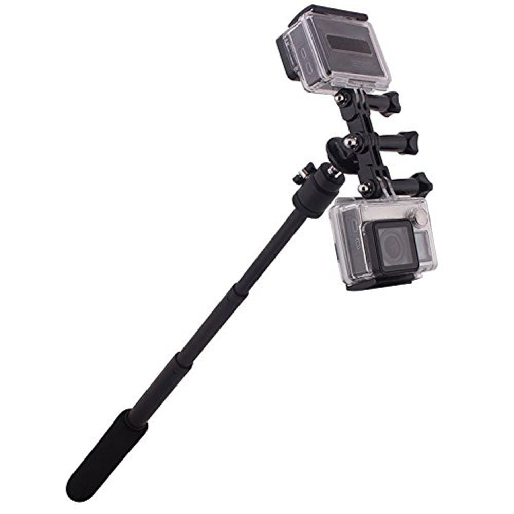 G411 For GoPro Action Camera Double-head Bracket Fill Light Camera Connection Bracket G411 For GoPro Action Camera Double-head Bracket Fill Light Camera Connection Bracket